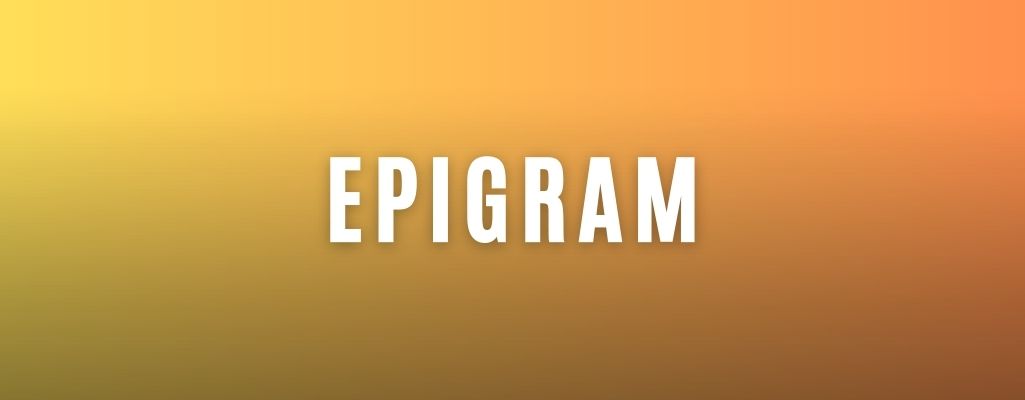 Epigram