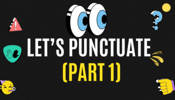 Let’s Punctuate